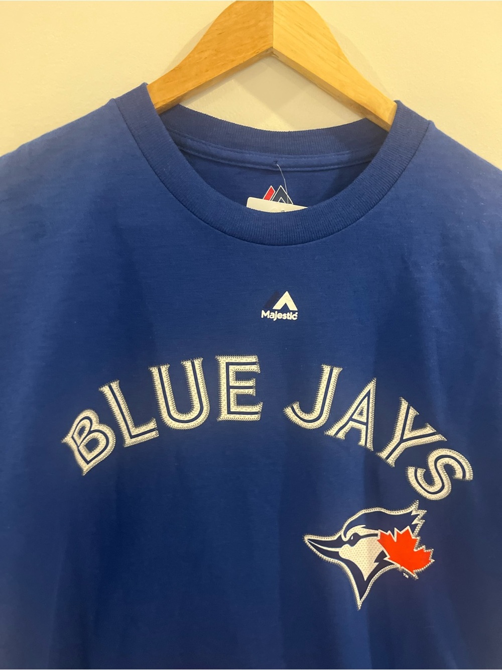 NWT Majestic Toronto Blue Jays Appliqué T-Shirt Large